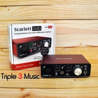 Jual Focusrite Soundcard Recording Scarlett Solo 2nd Gen bandung garansi Murah