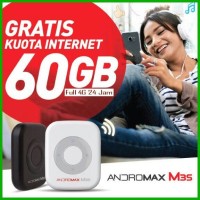 Jual Mifi Modem Wifi 4G Smartfren Andromax M3S - (Free Kuota Total 39GB) Murah