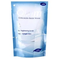 Jual Oilum Collagen Body Wash Skin Moisturizing & Brightening Scrub Pouch Murah