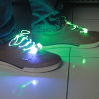Jual tali sepatu nyala lampu led shoelace break dance dugem grosir murah Murah