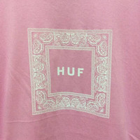 KUALITAS TERBAIK KAOS-TSHIRT HUF - SKATE PREMIUM pria wanita mirror