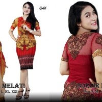 Kebaya Jadi lengan pendek brokat tile payet bordir setelan terbaru