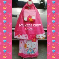 mukena bayi umur 1-2 tahun / mukena hello kitty / mukena anak batita