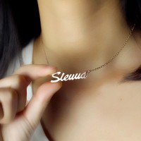 Kalung Emas Tengahan Asli Simpel |Kalung Choker |Kalung Korea |Kado