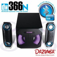 Jual Speaker Aktif Bluetooth Dazumba DW366N with 7 LAMPU LED Murah