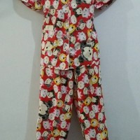 baju tidur katun dewasa tsumtsum 106/merlin/piyama/baji tidur