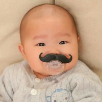 Jual empeng dan dot kumis bayi Murah