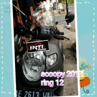 Jual Windshield / Visor Scoopy, fi, new fi r12, fino, lets TGPgrey & bening Murah
