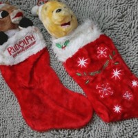 Jual Stocking / Kaos Kaki Rudolph /Pooh untuk Natal-chirstmas Murah