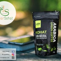Jual Kopi Hijau Sehat Arabica 250gram - Green Coffee Pelangsing Murah
