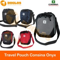 Tas Travel Pouch Consina Onyx sling bag / selempang ada slot Tablet