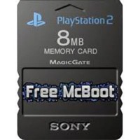 Memory Card 8 MB dgn Free McBoot v1.95 untuk PS2 Slim Seri SCPH-70006