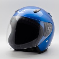 Helm Motor Cargloss Murah YCN New Oakley Blue Met C