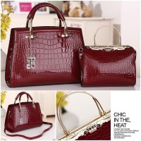 Jual TAS GIVENCHY 2IN1 CROCO GLOSSY 2596P/TAS PESTA BRANDED GIVENCY 2IN1 Murah