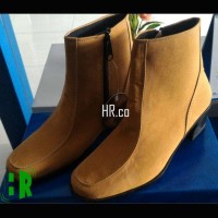 Jual Sepatu High Heels Boots Wanita Boot Cewek Elegan Cantik Gaya Cibaduyut Murah