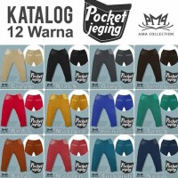 Jual Pocket Jegging Amacol (Size M)/Celana Jegging Anak/Premium Jegging Murah