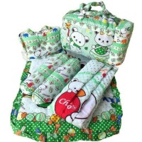 Jual Kasur Bayi Tas Bantal Guling Gendongan Perlak Bayi Set 4 In 1 Chekido Murah