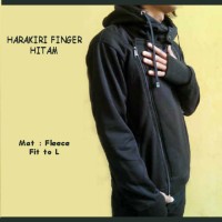Jual jaket harakiri finger hitam !! terlaris /best seller Murah
