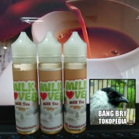 Jual 60ml Milk Lover Milk Tea - Premium Liquid Lokal | Teh Susu Murah