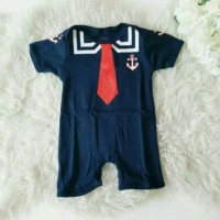 GROSIR Romper Pelaut Navy Baju Pakaian Jumper Profesi Bayi Anak Murah