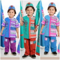 BAJU MUSLIM (SIZE 4) KP 451 KOKO ANAK ORIGINAL KEKE BUSANA BRANDED