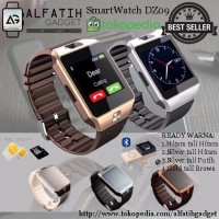 SMARTWATCH U9 DZ09 Original Gold Brown / Emas Coklat Black Smart Watch