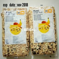 Jual DRIED FRUIT MUESLI 1 KG Murah