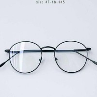 Jual kacamata frame korea bulat free lensa Murah