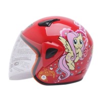 WTO Helmet Kids Kop Little Horse Helm Anak - Merah