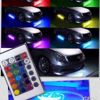 Jual KOLONG MOBIL FLEXIBLE 1 METER BERBAGAI MACAM WARNA INCL REMOTE CONTROL Murah