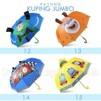 Jual Promo Payung Karakter unik Payung Kuping JUMBO NEW anak karakter laki Murah