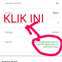 BUKU+NOVEL BAHASA INGGRIS-IMPORT KLIK ETALASE SEPERTI DI GAMBAR