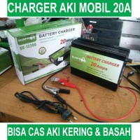 Jual Charger Aki Mobil Cas Aki Mobil Smart Fast Charger 20A Murah