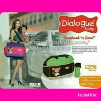 Tas Bayi Besar Dialogue & Tempat Botol Susu Series Lion DGT 7125