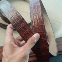 Ikat Pinggang Kulit Asli Sabuk Kulit Asli emboss buaya