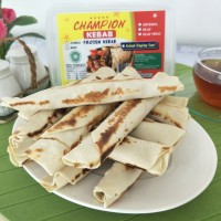 Jual KEBAB FROZEN HALAL MUI ISI 10 PCS CHAMPION KEBAB KEJU ( jumbo ) Murah