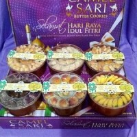 Jual Paket Parcel Kue Kering Lebaran (Isi 6 Toples) Murah Murah