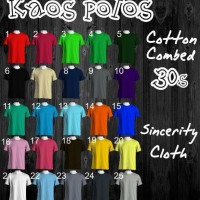 Jual Kaos Polos Bahan Asli Cotton Combed 30S Size Xl Bandung Nyaman Di