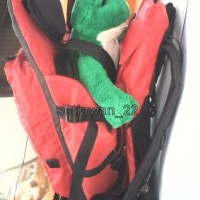 Tas Gendongan Bayi Unik Savety for Adventure ardaniindonesia Merah b