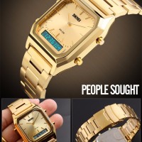 Jual Jam Tangan Original Model Casio Calculator Dual Time Elegan Mewah Murah