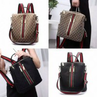 Jual Guci ransel kanvas - tas import - tas sekolah - tas kuliah - murah wan Murah
