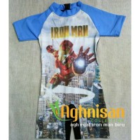 Baju Renang Anak Laki-Laki Iron Man Kode RGAL Size M, L, XL