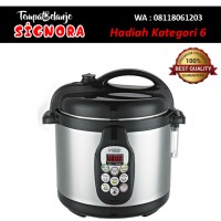 Signora Presto Listrik 5lt LT Liter panci elektrik otomatis