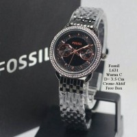 Jam Tangan Wanita Fossil Chrono Aktif Stainless - Terbaru Harga Murah