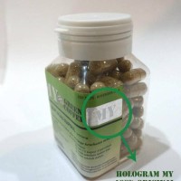 Jual kapsul bubuk kopi hijau / my green coffee capsule 500mg packing botol Murah