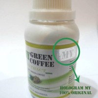 Jual My green coffee / kopi hijau kapsul wmp asli original jamu pelangsing Murah
