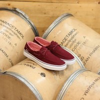 SEPATU VANS ZAPATO DEL BARCO PORT ROYAL WHITE PREMIUM DT BNIB