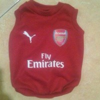 Jual Baju Kucing Anjing Arsenal - Best Seller Murah