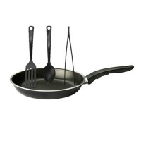 WAJAN PENGGORENGAN TEFLON NON-STICK DAN 3 SENDOK BPA FREE