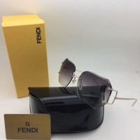 Kacamata Fendi 5002 Beige Kacamata Wanita Gaya Kekinian Murah